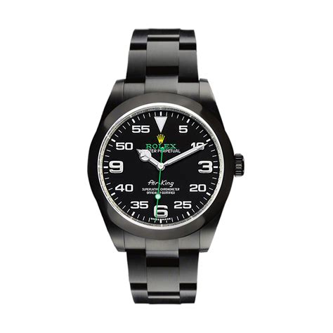 rolex air-king black|Rolex Air-King price guide.